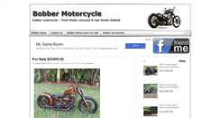 Desktop Screenshot of bobbermotorcycle.net